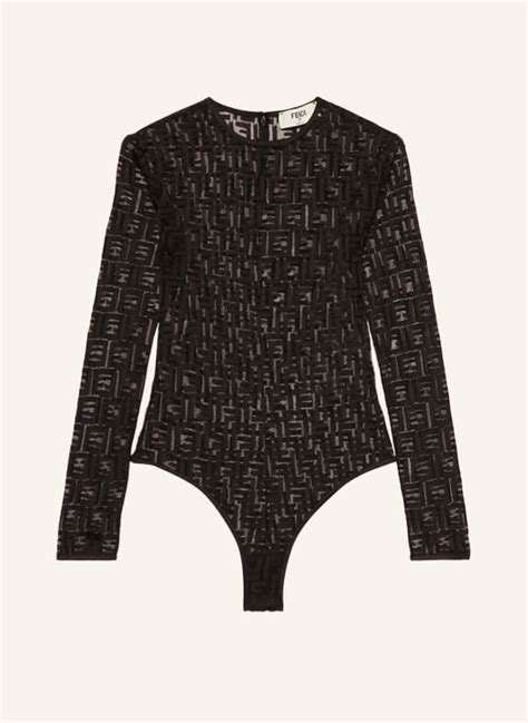 riri black fendi what's wrong with you bodysuit|Fendi Women's Bodysuits .